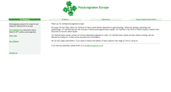 Desktop Screenshot of polytungstate.co.uk